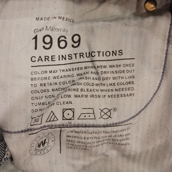 Set of 2 Pairs of GAP Maternity Jeans - Picture 6 of 6